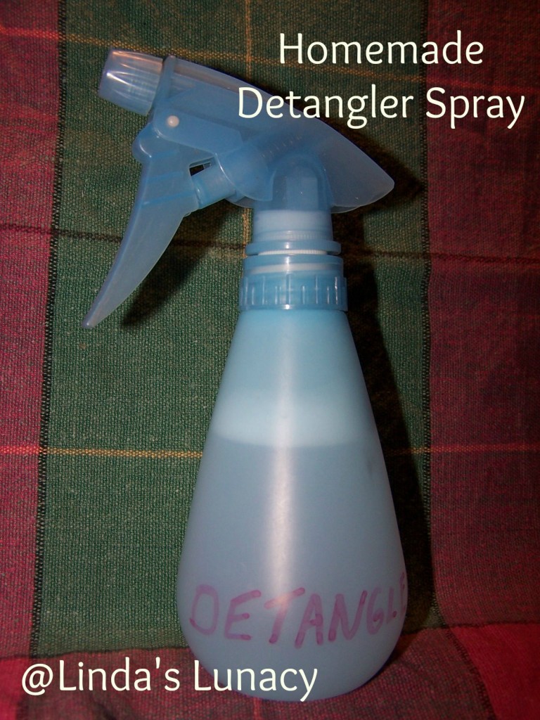 Homemade Detangler Spray - Linda's Lunacy