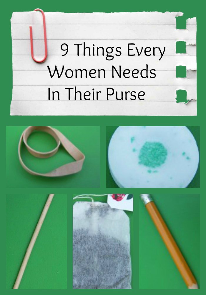 9 Things Every Woman Needs in Their Purse
