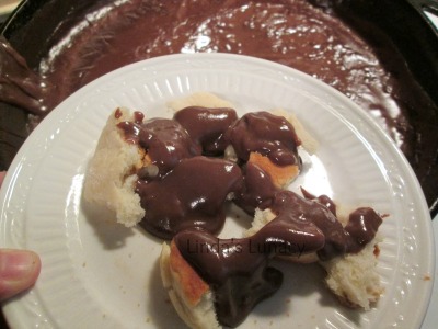 Biscuits and Chocolate Gravy