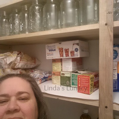 pantry selfie