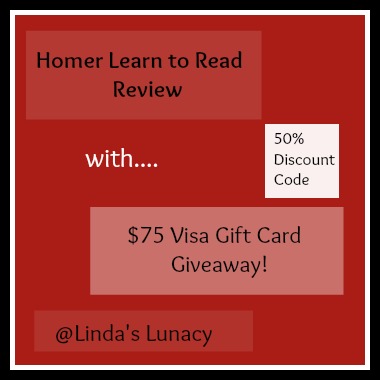 Homer $75 Visa Giftcard Giveaway