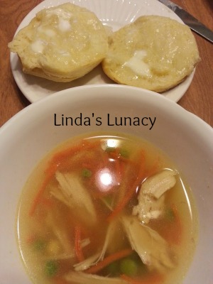 Homemade Turkey Soup Biscuits