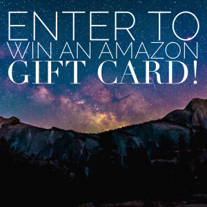 Enter to win a $300 Amazon Gift Card!
