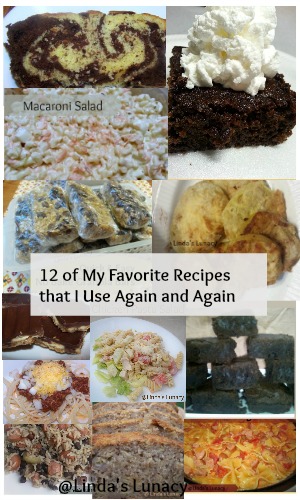 12 of My Favorite Recipes that I Use Again and Again