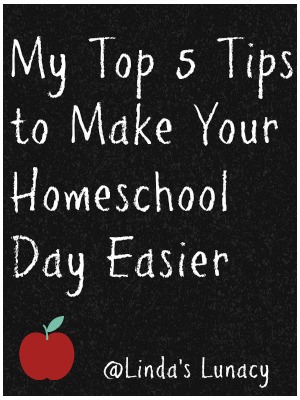 My Top 5 Tips to Make Your Homeschool Day Easier