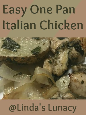 Easy One Pan Italian Chicken and Potatoes