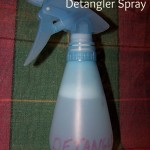 Homemade Detangler Spray