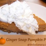 Ginger Snap Pumpkin Pie