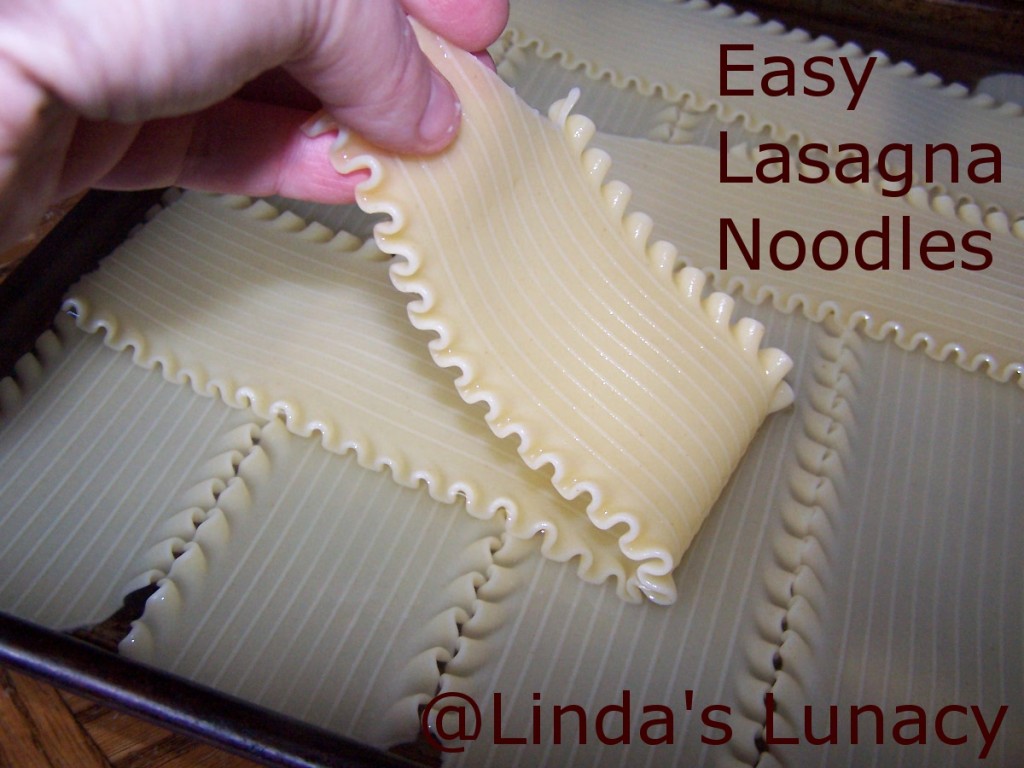 Easy No Boil Lasagna Noodles Linda's Lunacy