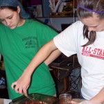 Making Strawberry Fruit Bars