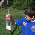 milk carton bird feeder