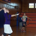 overhand volleyball serve