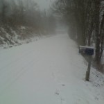 snow road