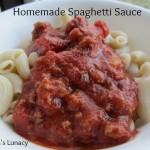 Homemade Spaghetti Sauce Recipe