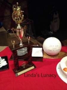 volleyball trophy
