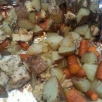 Roasted Chicken and vegetables