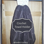 Crocheted Towel Holder
