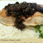 Chicken Sauté with Balsamic-Dried Plum Sauce