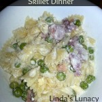 Alfredo Ham & Pasta Skillet Dinner