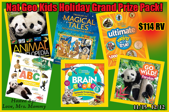 National Geographic Kids Holiday Giveaway