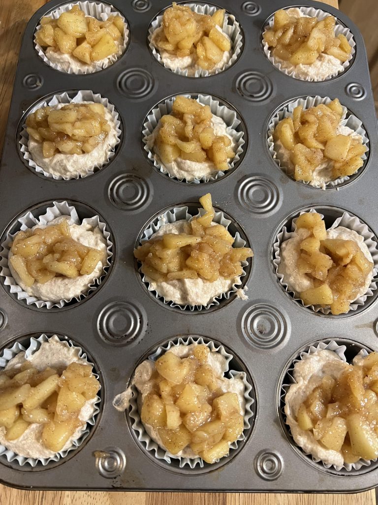 apple pie cupcakes