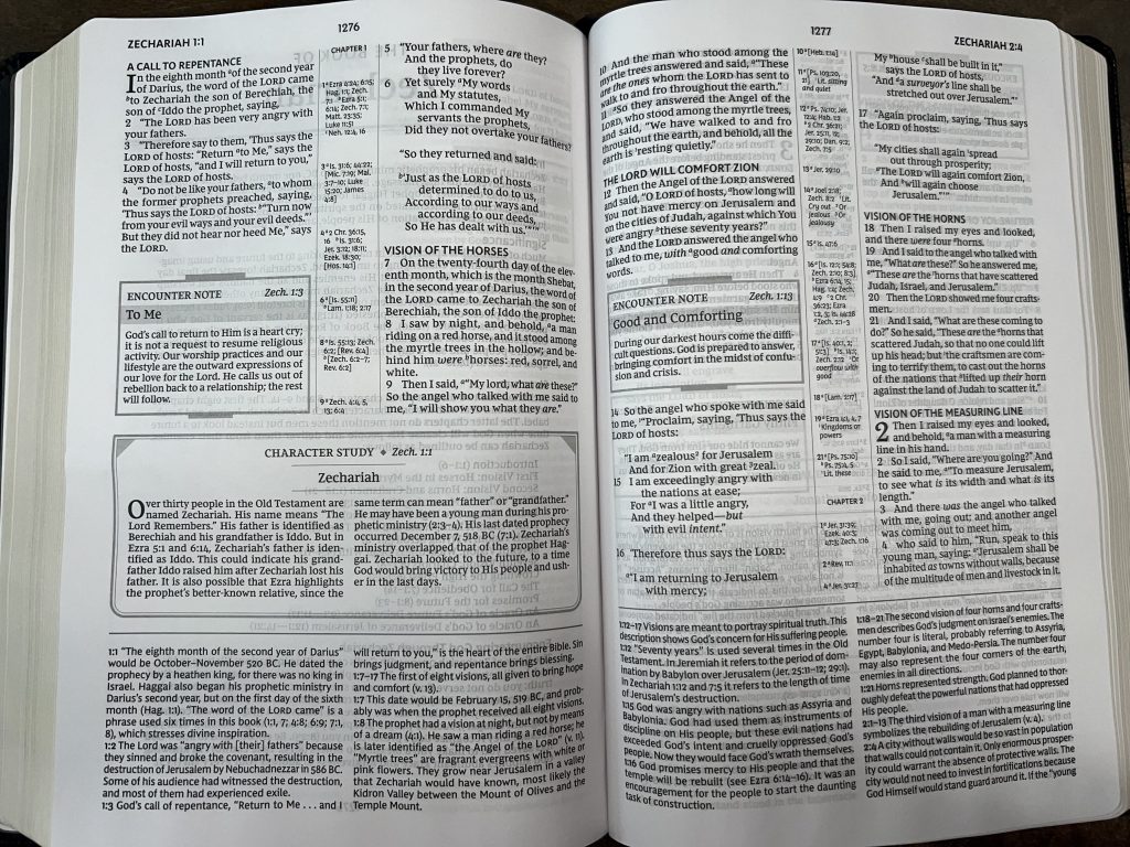 Encountering God Study Bible Review
