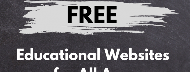 My Top 20 Free Educational Websites for All Ages