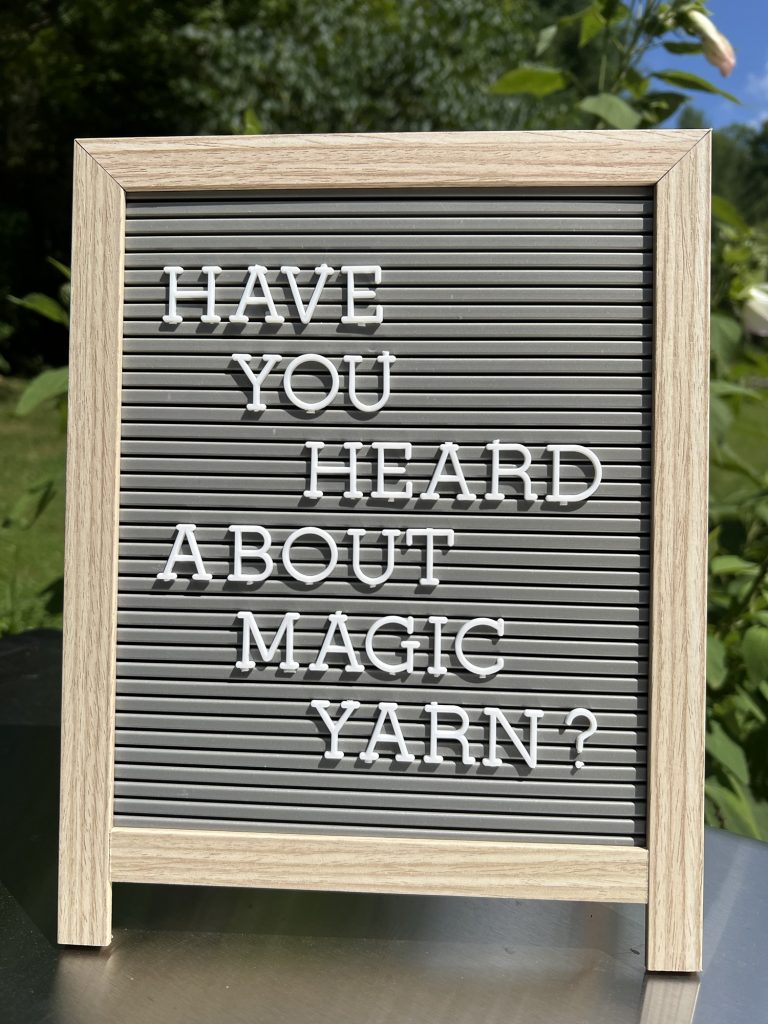 Have you heard about Magic Yarn?